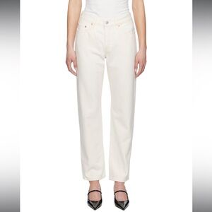 NWT LEVIS 501 90s ecru jeans